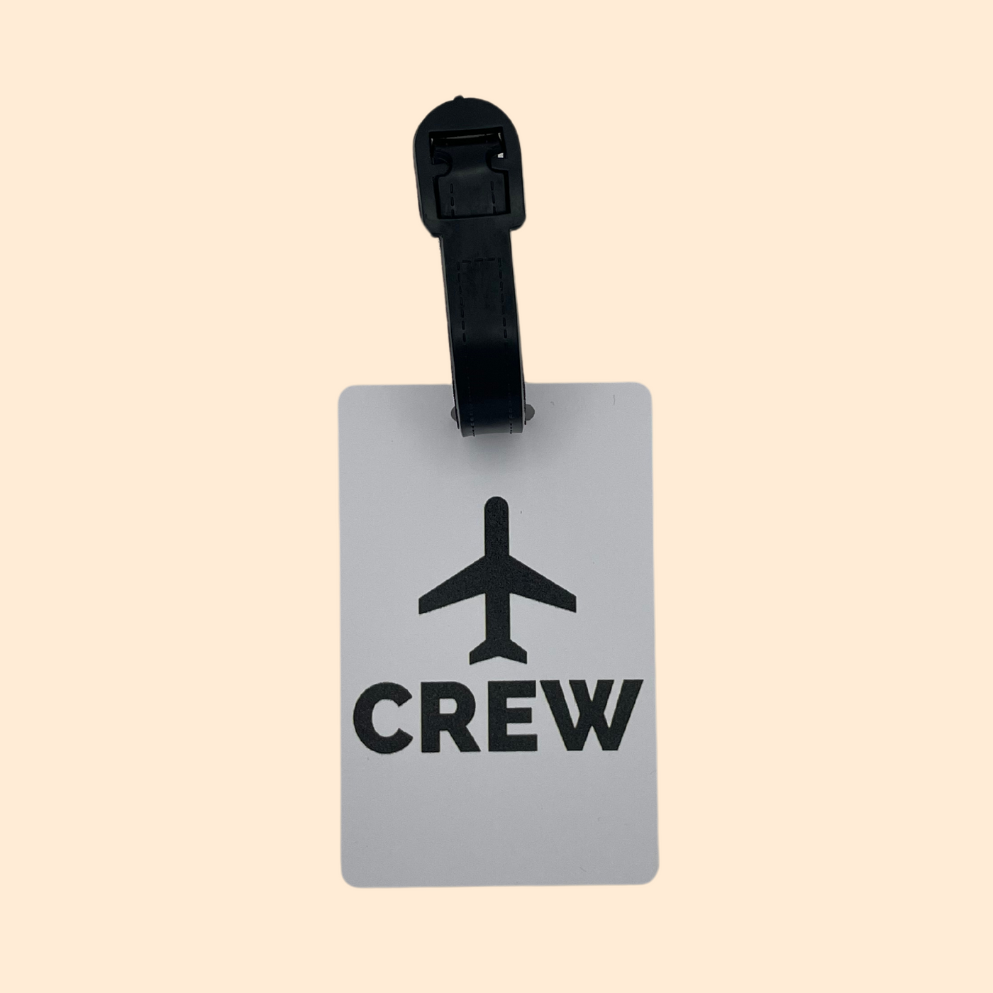 Tag bagage - Crew - Blanc / Noir