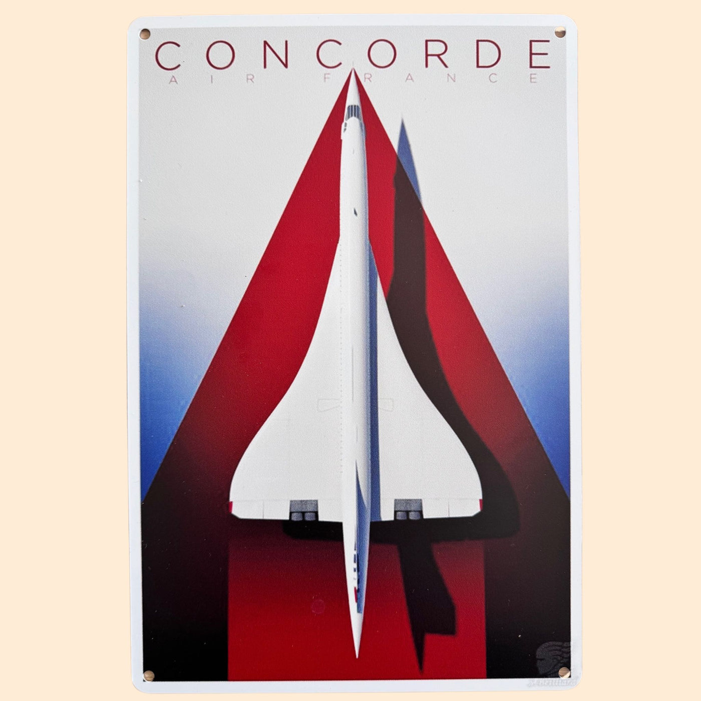 Affiche Métallique  – Concorde