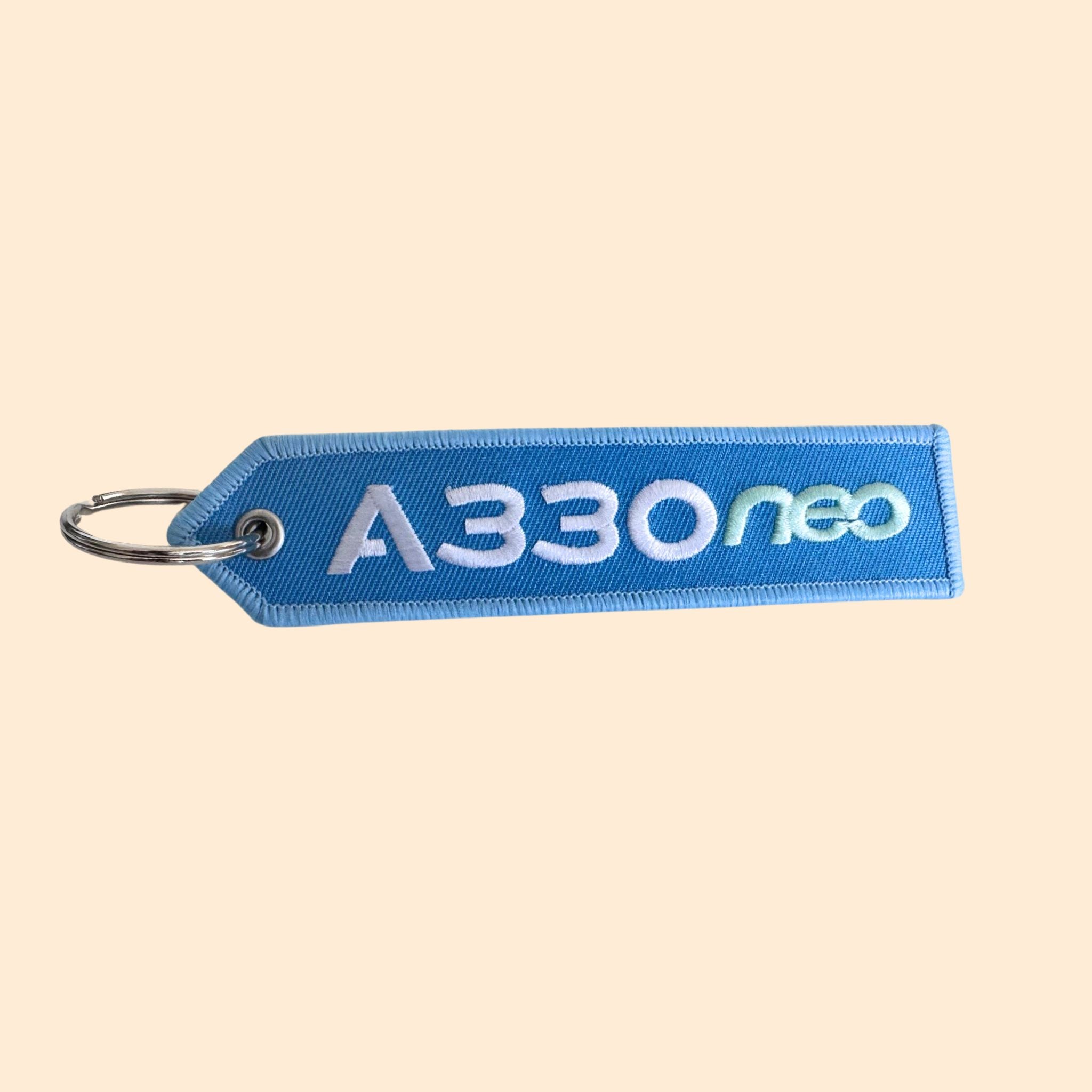 Porte-clés Flamme A330neo Bleu