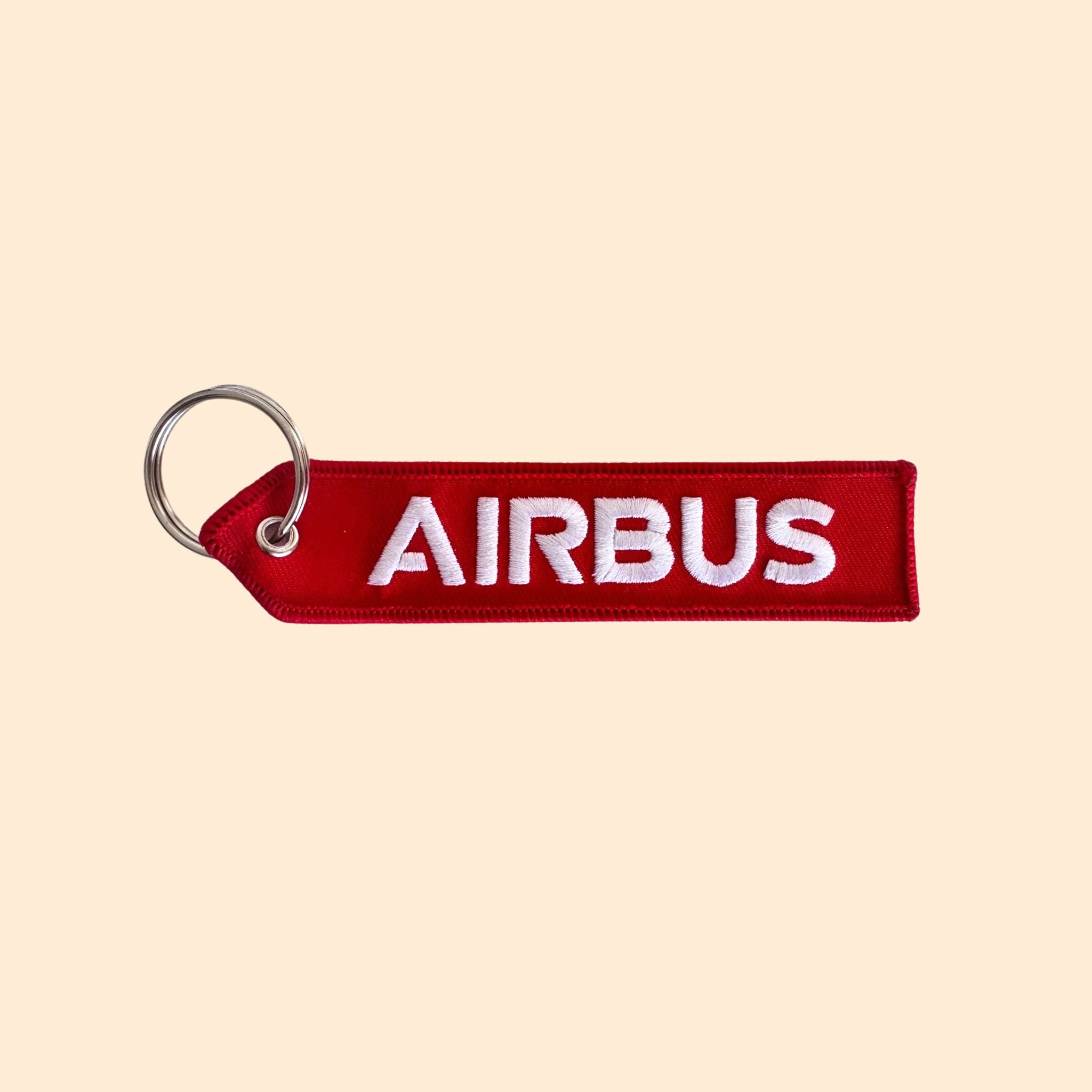 Porte-clés Flamme Airbus Rouge