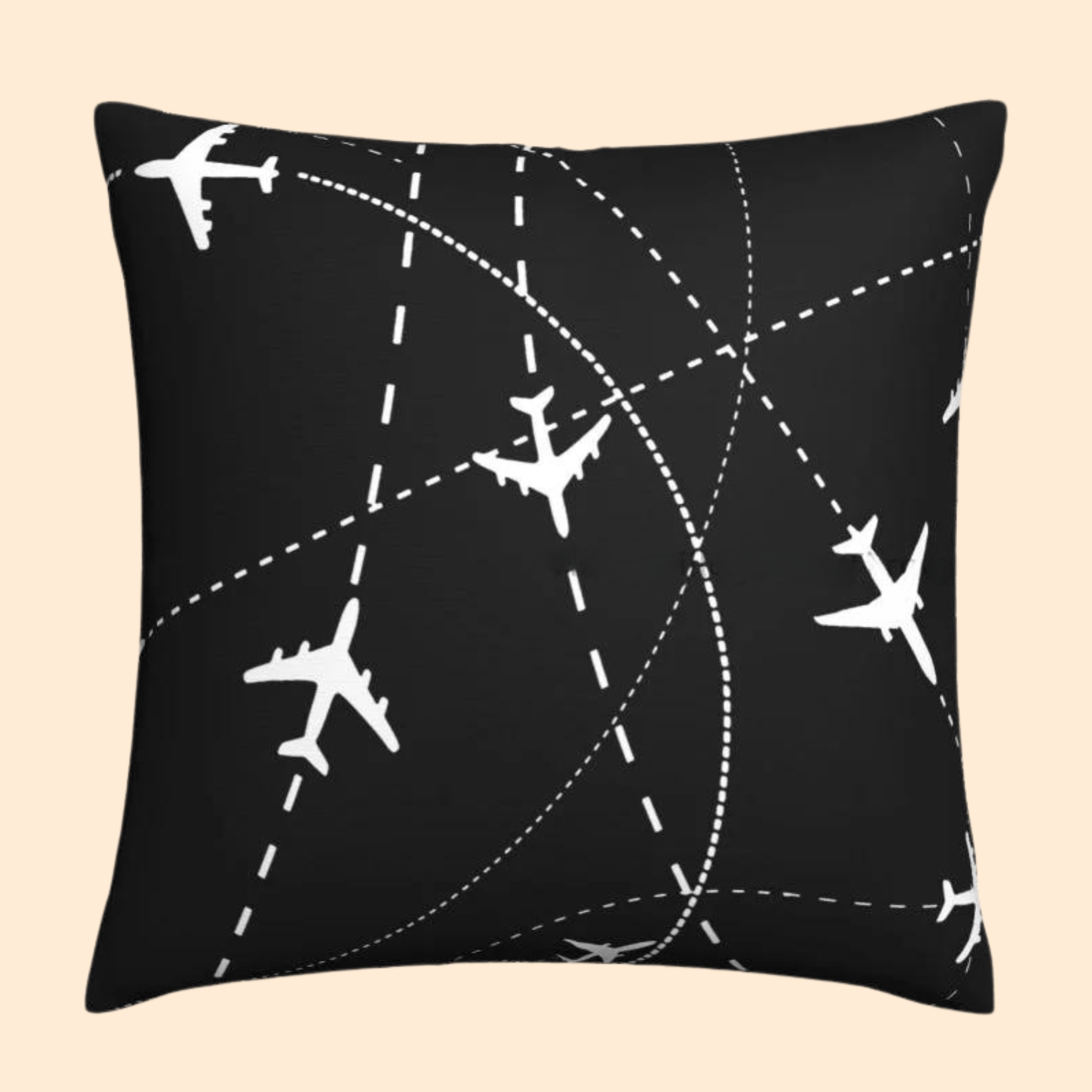 Taie d'Oreiller 40 x 40cm - Motif Liaisons Aériennes