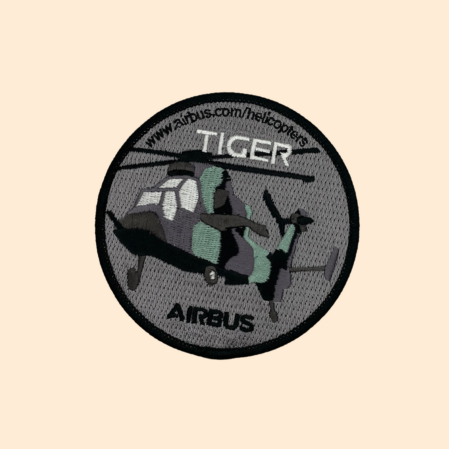 🐅🛡️ Écusson TIGER HCP avec Système Thermocollant