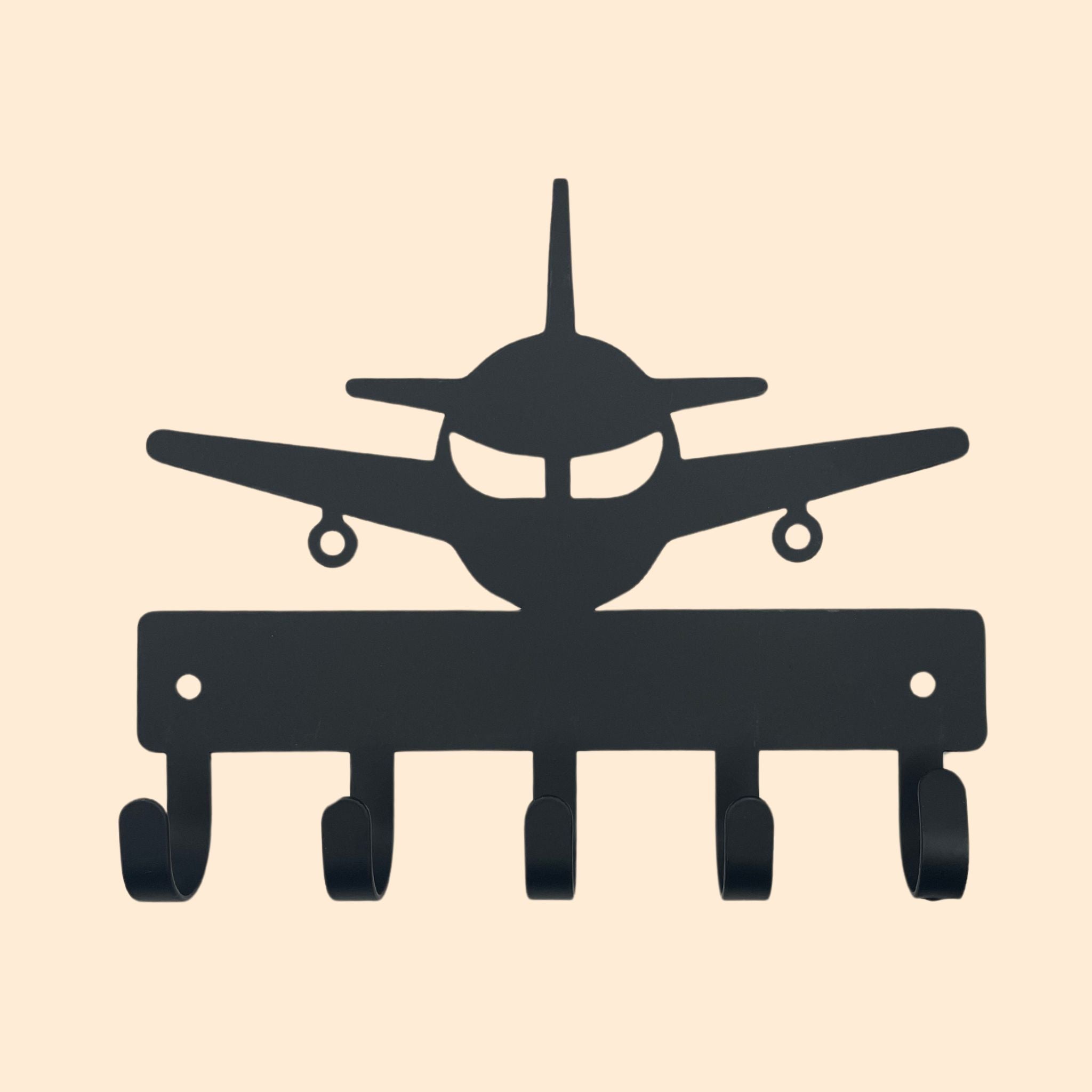 🧥🚪 Porte-Manteau avion avec accroche pour porte