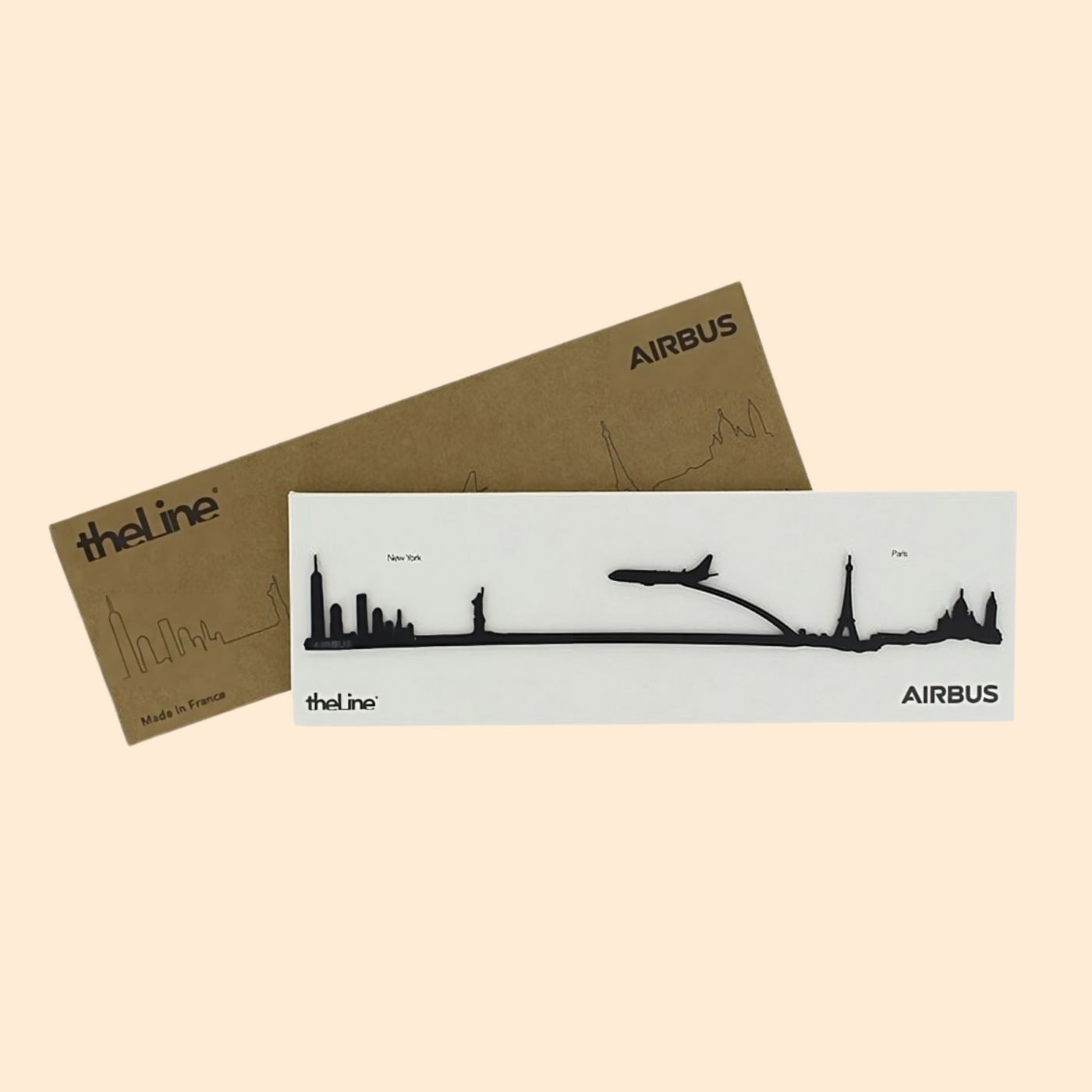🏙️🎨 Décoration Métal : The Line Airbus Paris New York